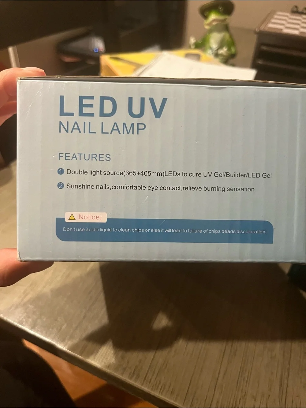 Kedsum 24W UV/LED Nail Lamp – White – Automatic Sensor – Gel Nail Dryer